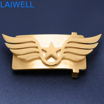 Kundenspezifische Stahlluxusschnalle Metallgürtelschnallen Stailess befestigt Hochleistungs- u. dauerhaftes