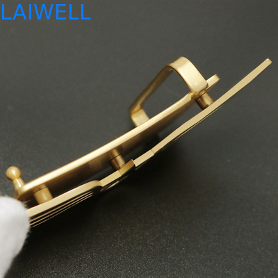 Kundenspezifische Stahlluxusschnalle Metallgürtelschnallen Stailess befestigt Hochleistungs- u. dauerhaftes