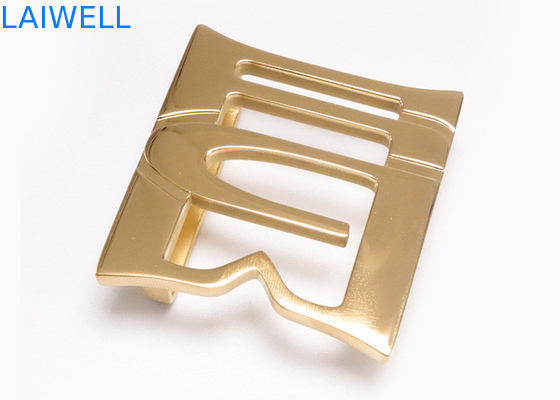 Neuester Entwurfs-Westart-Cowboy-Custom Letter Metal-Gürtelschnallen mit silbernem Ende