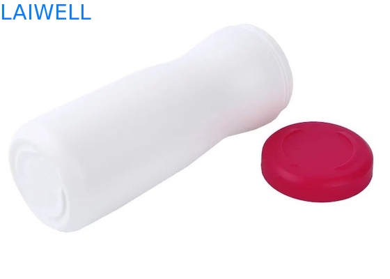 HDPE 800ML Plastikzylinder-Behälter Cosmo ringsum Flaschen mit dem Überwurfmutter-Drucken verfügbar