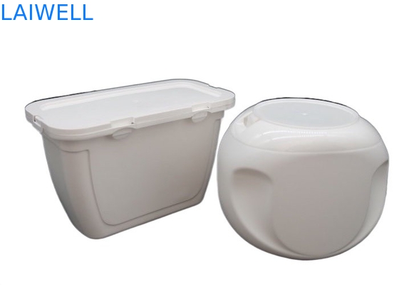 Weißer Farbwäscherei-Gel-Kasten dauerhaftes PET Plastikbehälter-reinigendes Flaschen-Magazin