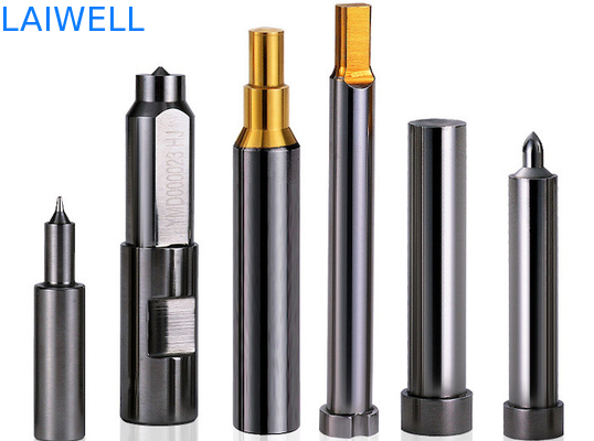 Dongguan-Metallform-Komponenten, die Hochgeschwindigkeitswolframnichtstandardisierte Durchschlags-Stahlnadel für Standard-Würfel verarbeiten