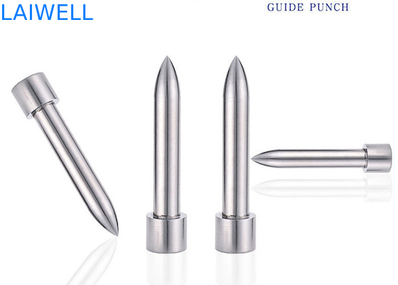 Kundenspezifischer nichtstandardisierter Hochgeschwindigkeitsstahl sterben Pin Guide Punch Metal Mold-Komponenten als Antrag-Härte