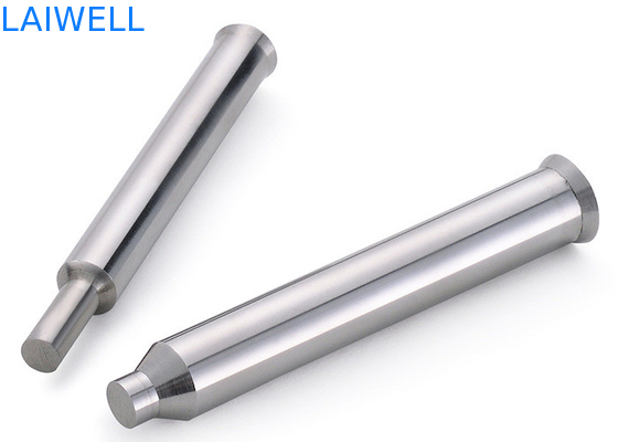 Kundenspezifischer nichtstandardisierter Hochgeschwindigkeitsstahl sterben Pin Guide Punch Metal Mold-Komponenten als Antrag-Härte
