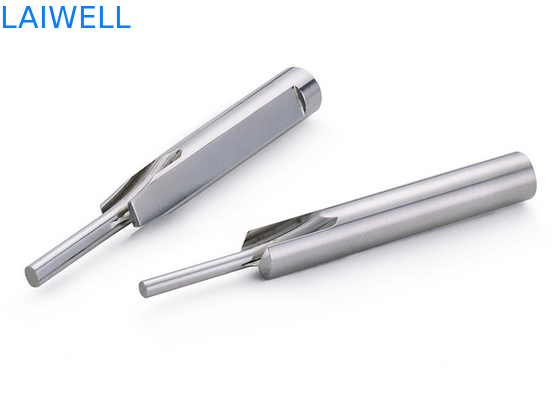 Kundenspezifischer nichtstandardisierter Hochgeschwindigkeitsstahl sterben Pin Guide Punch Metal Mold-Komponenten als Antrag-Härte
