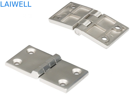 120*60*8MM Custom Metal Die Casting Großes Dicke Lager Industriehardware Chassis Schrank Edelstahl Scharnier