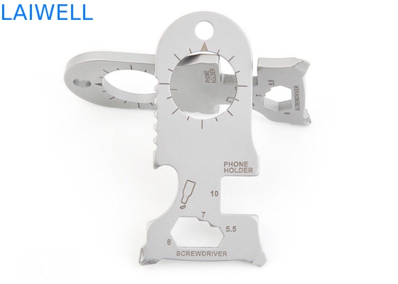 60mm EDC Werkzeugkarte Leichtgewicht und schlankes Design Multifunktionsflaschenöffner für Ihre Bequemlichkeit