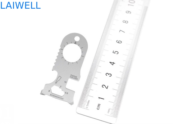60mm EDC Werkzeugkarte Leichtgewicht und schlankes Design Multifunktionsflaschenöffner für Ihre Bequemlichkeit