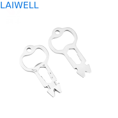 Custom Leichtgewicht 60MM Langlebig Edelstahl Mehrzweck-EDC-Tool-Karte Metallflaschenöffner
