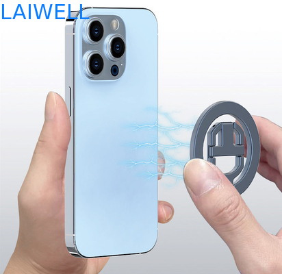 56.5*4MM benutzerdefinierter Ringhalter Neue kreative Zinklegierung Ultra-dünne magnetische Mobiltelefonhalterung