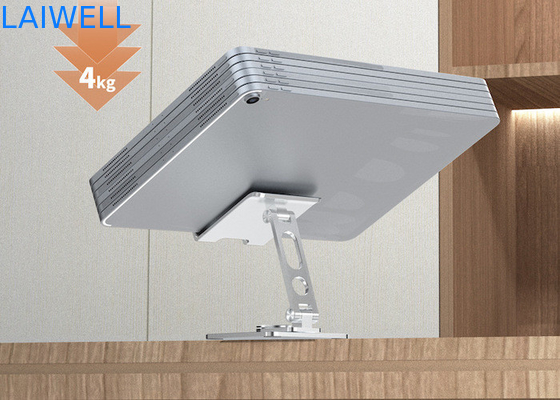 95*132*44MM Neueste Luxus-Design Portable 360-Grad-Rotation Silber Aluminium Klapptelefonhalter