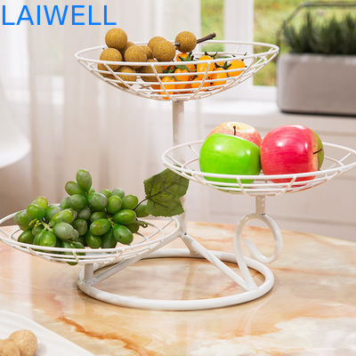 32 cm Höhe Backen Schwarzes Metall Eisen Mehrschicht Eisen Obstschachtel