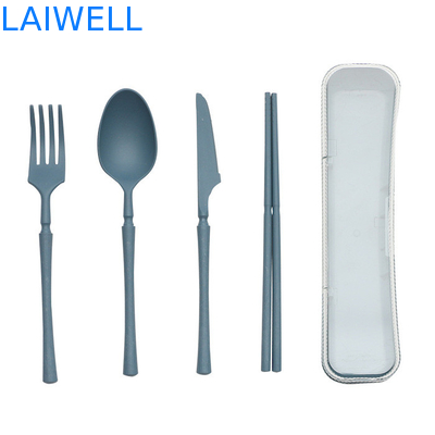 Klappbare 4-PC-Schneiderei Set hochtemperaturbeständig Eco-Tischgeschirr Zubehör aus Weizenstrohfaser verschiedene Größen umweltfreundlich und langlebig