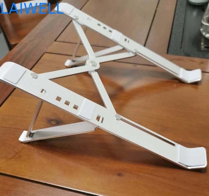 Leichtgewicht Portable 253*60*20mm Grau Aluminium Klappbare Verstellbare Metall Laptop Stand Einfach und elegant Design