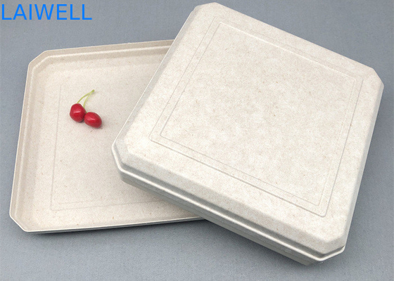 45*45*25MM Beige Farbe Nachhaltige Gepäckbox Leichtgewicht EcoPack Zubehör kundenspezifisch und wiederverwendbar für umweltbewusste Verpackungen