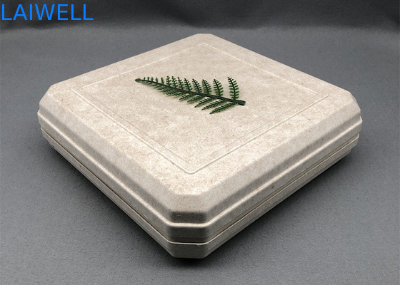 45*45*25MM Beige Farbe Nachhaltige Gepäckbox Leichtgewicht EcoPack Zubehör kundenspezifisch und wiederverwendbar für umweltbewusste Verpackungen
