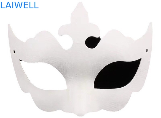 Langlebige, nachhaltige, weißfarbige Bagasse-Maske für wiederverwendbare und umweltfreundliche Verwendung