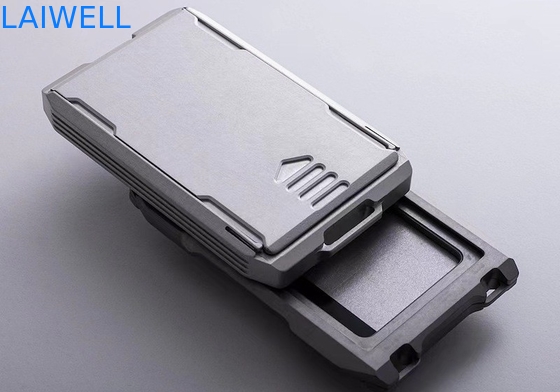 109*64*15mm Customized RFID Aluminium Card Wallet Vereinfachen Sie Ihr Leben mit dieser kompakten Speicherlösung