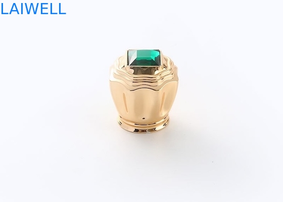 Gold Aroma Fläschchenverschlüsse aus umweltfreundlicher Zinklegierung für elegante Verpackungslösungen