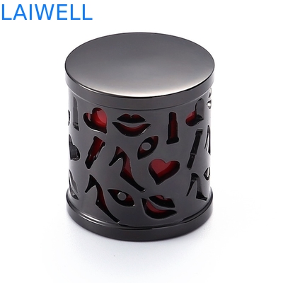 Custom Fashion Modern Zinklegierung Druckguss CNC-Bearbeitung Parfümflaschenkappen mit Plattierung