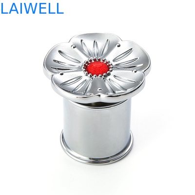 Luxus einzigartiger Design Silberplattierung Druckguss Zinklegierung Parfümflasche Kappe Duftflasche Topper für Parfümverpackungen