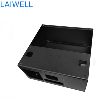 Individuelle Eloxal-Aluminiumblech-Chassis-Schalen-Verarbeitung Metallteile Laserschneiden Schweißen Profilrahmen