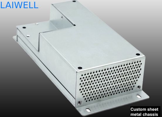 ISO 9001 2015 Kontrolle und korrosionsbeständige Eigenschaften, verzinkte Blechbearbeitung, kundenspezifisches Chassis-Gehäuse