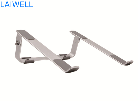 Abschnittanpassung 3mm des Minimalismus 4 Laptop-Metallhalter, der Ipad-Stand faltet