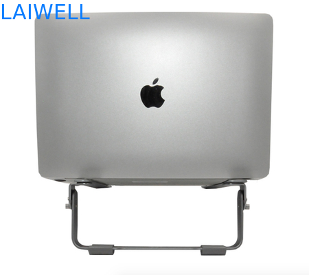 Abschnittanpassung 3mm des Minimalismus 4 Laptop-Metallhalter, der Ipad-Stand faltet