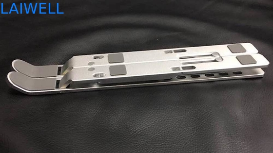 Tablet-Lesestand-/Falte Macbook-Stand-langlebiges Gut CNC-Abdrehen-250g