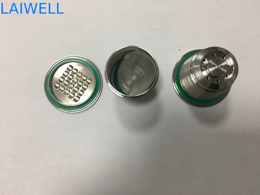 Wiederverwendbare Kaffee-Kapsel CNC-Abdrehen-SS304/Kaffee-Filter-Schale