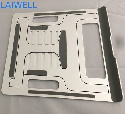 CNC, der 3.5mm faltbaren Laptop-Halter/stempelt, falten Laptop-Stand zusammen