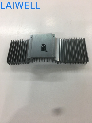 Die anodisierende schwarze Verdrängung stempelte Aluminiumteile drechseln zusammenpassende Metallcpu-Kühlvorrichtung