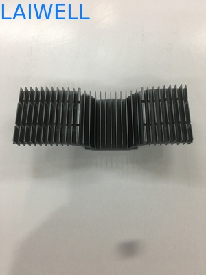 Die anodisierende schwarze Verdrängung stempelte Aluminiumteile drechseln zusammenpassende Metallcpu-Kühlvorrichtung
