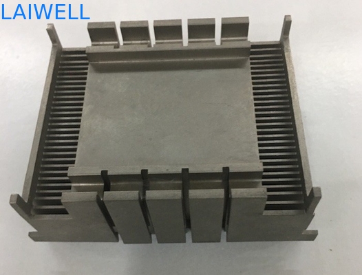 Sondergröße Aluminium-Metall CNC-6062, das Grey Electric CPU-Kühlvorrichtung stempelt