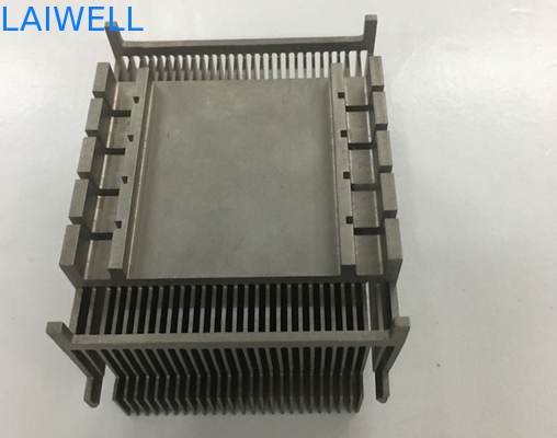 Sondergröße Aluminium-Metall CNC-6062, das Grey Electric CPU-Kühlvorrichtung stempelt