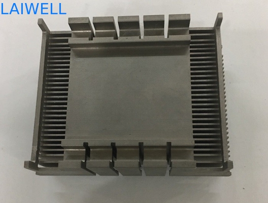 Sondergröße Aluminium-Metall CNC-6062, das Grey Electric CPU-Kühlvorrichtung stempelt