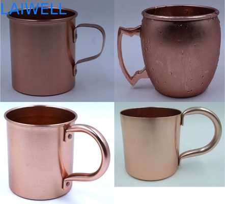 Klassische Anodisierungsaluminiumbierkrüge der 1.0mm Metallhaushaltsware-400ML