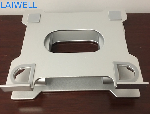 Anodisierungs3.0mm Laptop-abkühlender Stand-silberner faltbarer Tablet-Aluminiumhalter