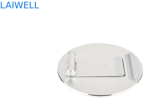 Dünner faltender 147*147mm Metalllaptop-Stand-ergonomischer Handy-Halter