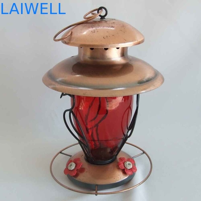 Anodisierungssgs-Metallrohr-Vogel-Zufuhr/Glas-und Metallkolibri-Zufuhr