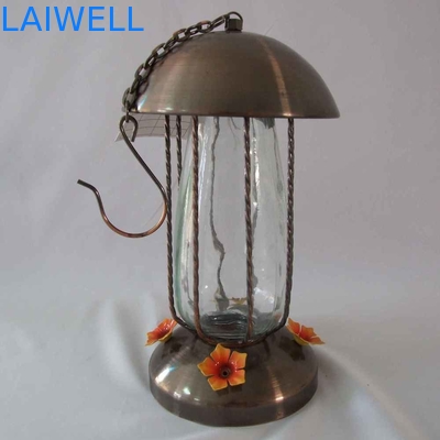 Anodisierungssgs-Metallrohr-Vogel-Zufuhr/Glas-und Metallkolibri-Zufuhr