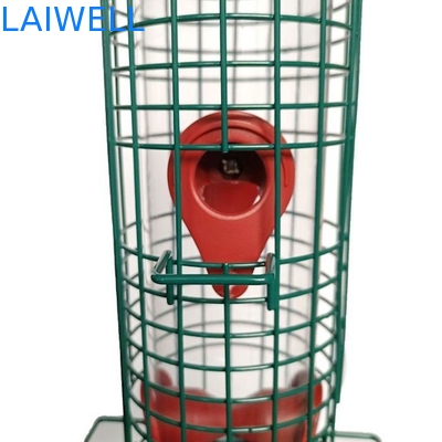 Grünes geschweißtes Stahl-Draht-Mesh Hanging Bird Feeders Automatic-Antieichhörnchen