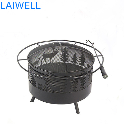 Metalldraht-Heizung ringsum Edelstahl-Grill-Grills 552*550*550mm