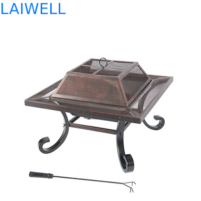Geometrischer Entwurfs-Stahlgrill Soems grillt Grill Oven Bronze Color