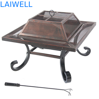 Geometrischer Entwurfs-Stahlgrill Soems grillt Grill Oven Bronze Color