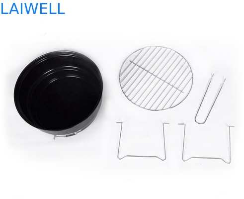 Metall, das 25.6*21.5cm Stahlgrill-Grills Mini Portable Oven im Freien stempelt