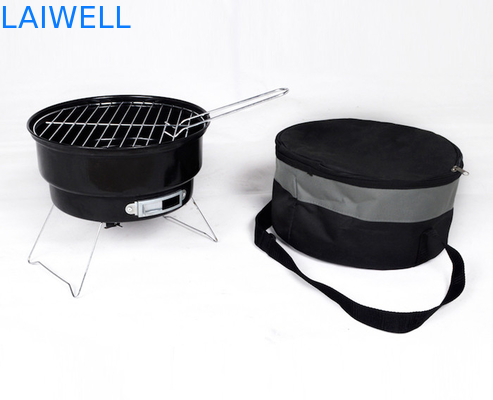 Metall, das 25.6*21.5cm Stahlgrill-Grills Mini Portable Oven im Freien stempelt