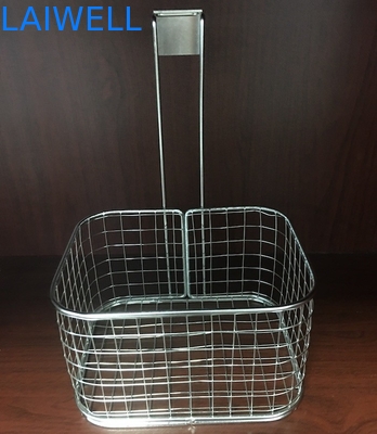 Haushaltsware-Versilberung Draht Mesh Hanging Baskets des Metallss304