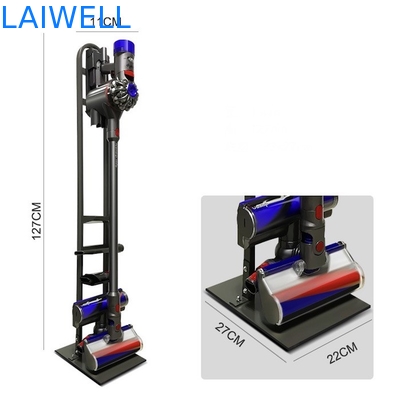 Metallhaushaltsware-Dyson Vacuum Cleaner Storage Rack-Loch der Gewohnheits-3mm H127cm frei